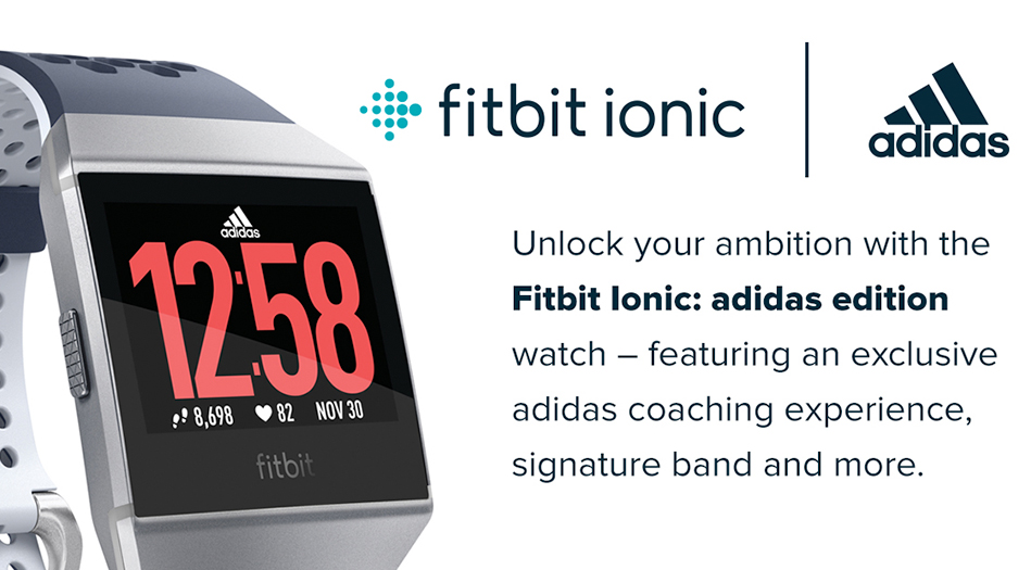 Met bloed bevlekt onderdelen binden Fitbit teams up with adidas -