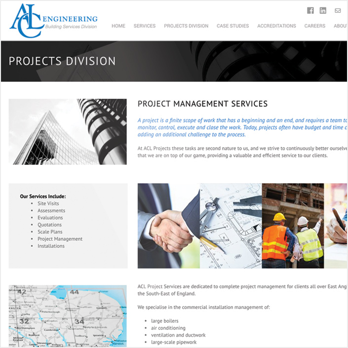 building projects website