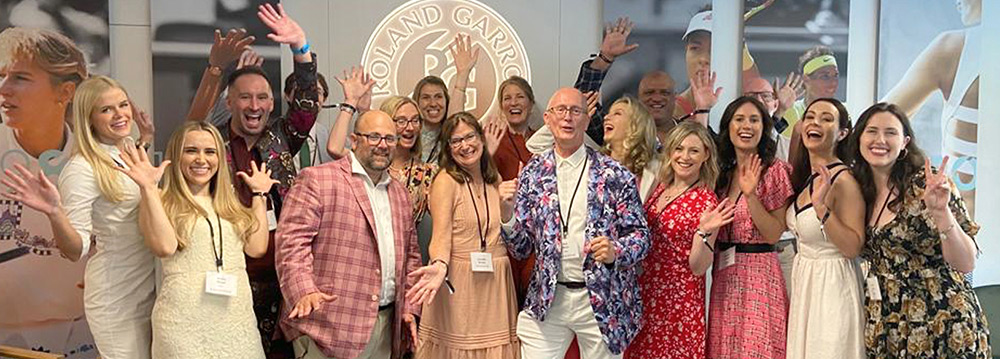 Rob and The Cancer Research Racquet Team